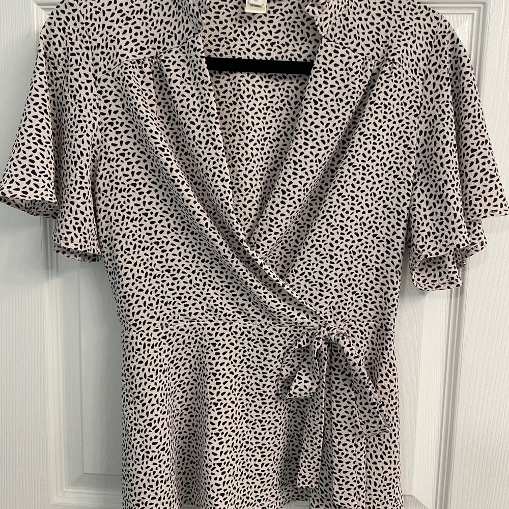 Ruffled blouse